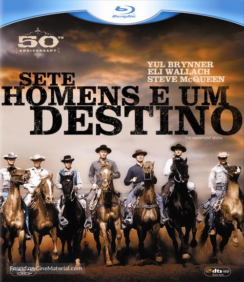 The Magnificent Seven - Brazilian Blu-Ray movie cover