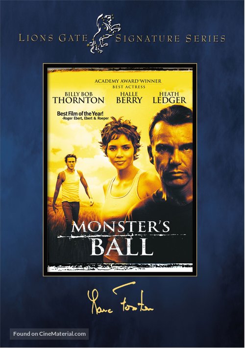 Monster&#039;s Ball - DVD movie cover