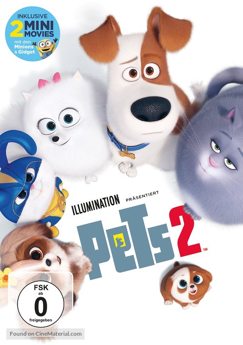 The Secret Life of Pets 2 - German DVD movie cover