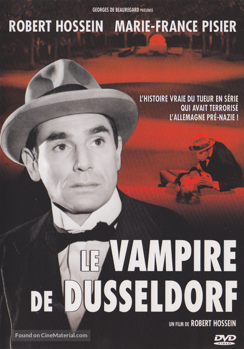 Le vampire de D&uuml;sseldorf - French DVD movie cover