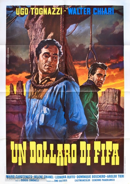 Un dollaro di fifa - Italian Movie Poster