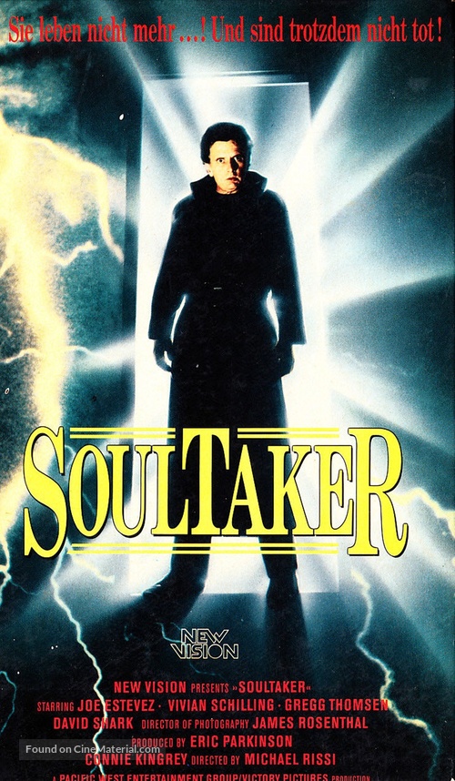 Soultaker - German VHS movie cover