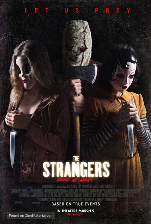 The Strangers: Prey at Night - Theatrical movie poster