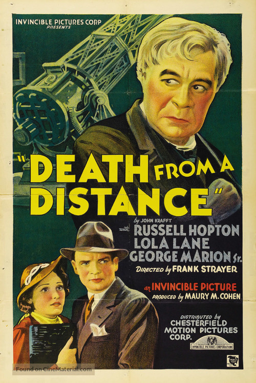 Death from a Distance - Movie Poster