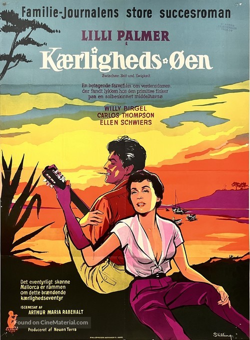 Zwischen Zeit und Ewigkeit - Danish Movie Poster