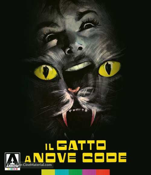 Il gatto a nove code - British Blu-Ray movie cover