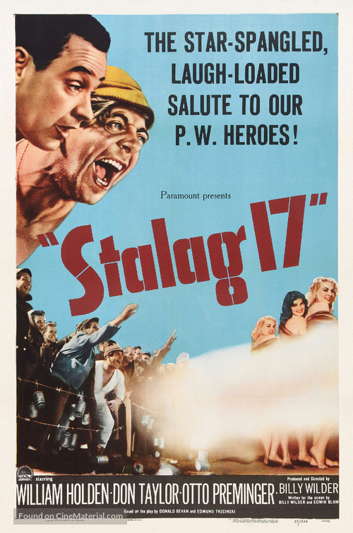 Stalag 17 - Theatrical movie poster
