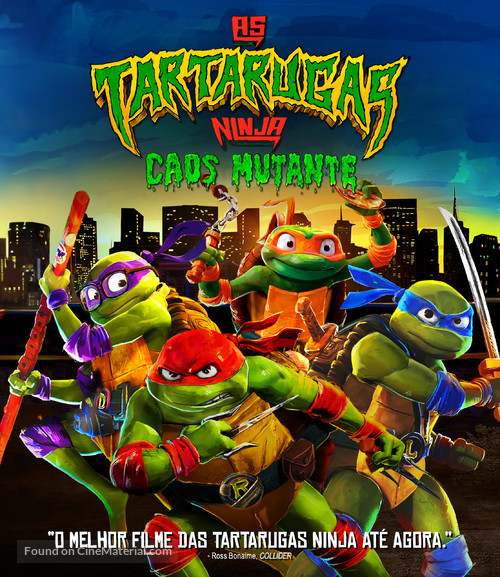 Teenage Mutant Ninja Turtles: Mutant Mayhem - Brazilian Movie Cover