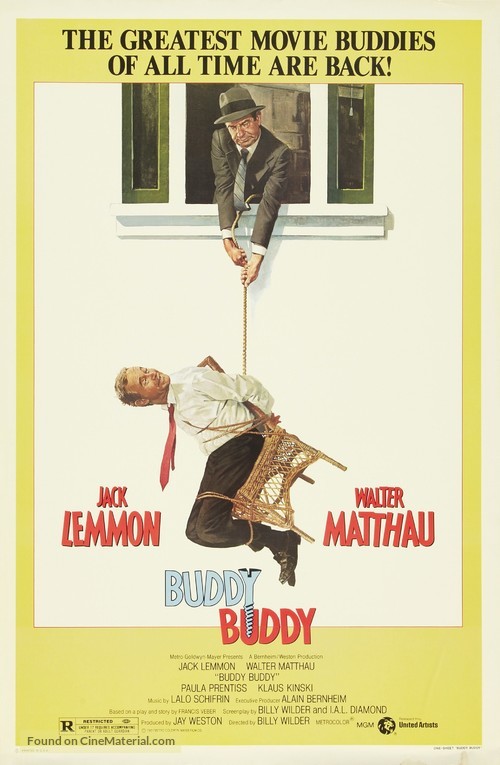 Buddy Buddy - Theatrical movie poster