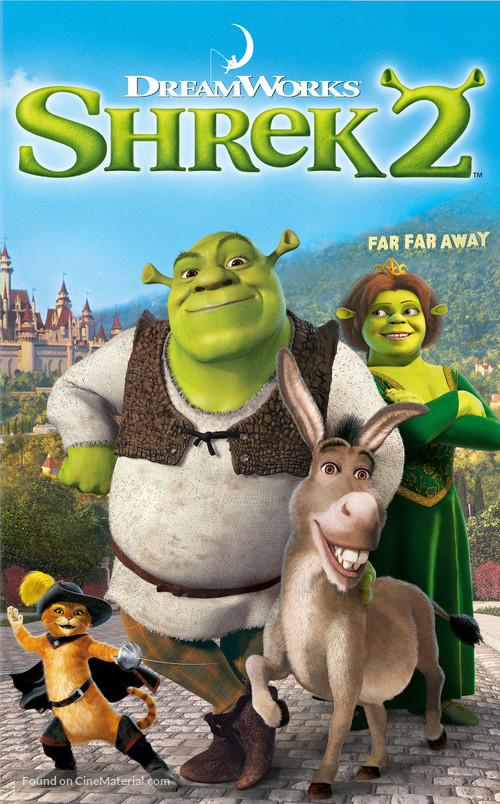 Shrek 2 - DVD movie cover