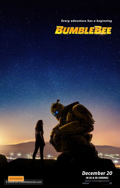 Bumblebee - Australian Movie Poster