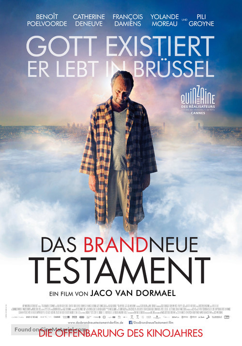 Le tout nouveau testament - German Movie Poster