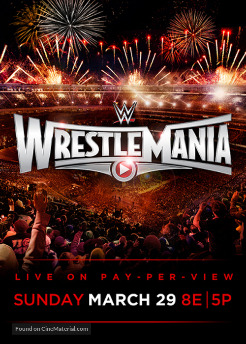 WWE Wrestlemania - Movie Poster