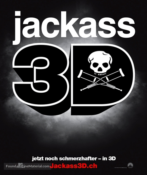 Jackass 3D - Swiss Movie Poster