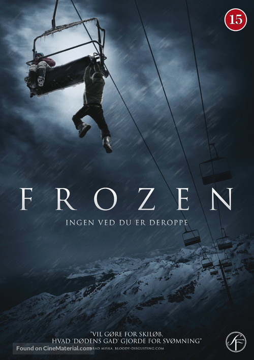 Frozen - Danish DVD movie cover