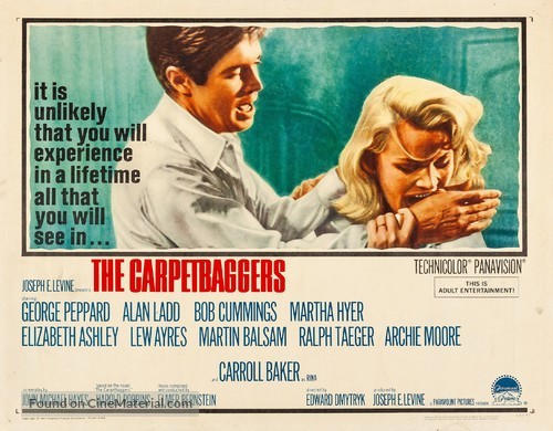 The Carpetbaggers - Movie Poster