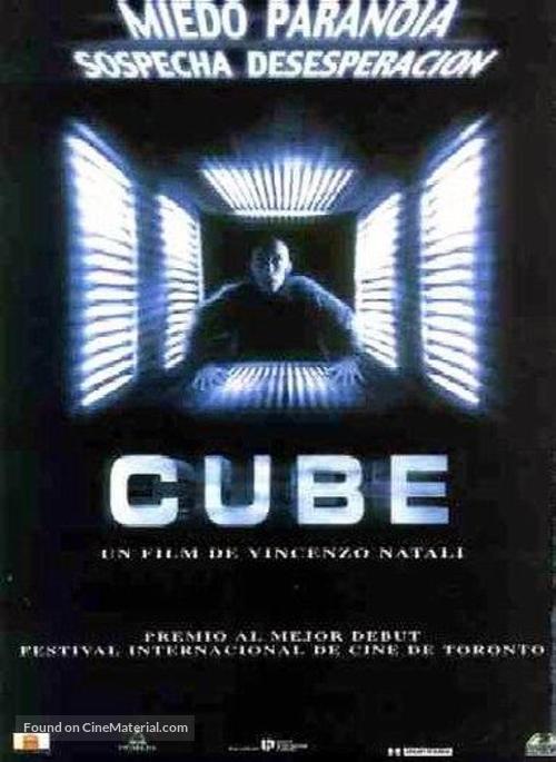 Cube - Spanish Movie Poster