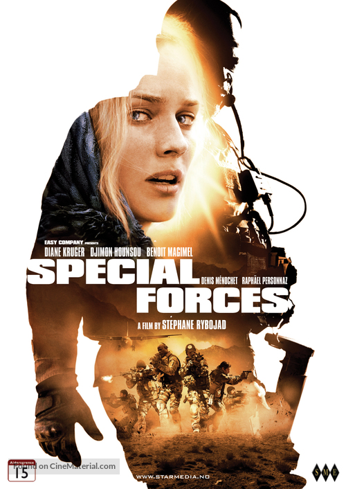 Forces sp&eacute;ciales - Norwegian DVD movie cover