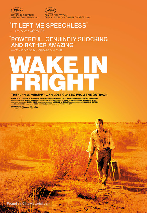 Wake in Fright - Re-release movie poster
