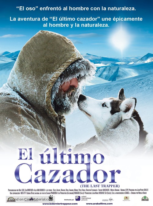 Dernier trappeur, Le - Spanish Movie Poster