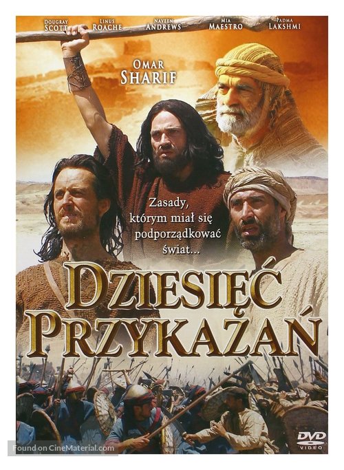 The Ten Commandments - Polish Movie Cover