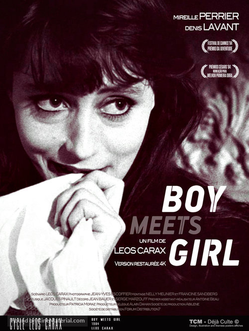 Boy Meets Girl - French Movie Poster