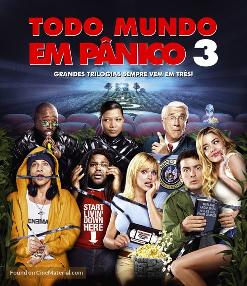 Scary Movie 3 - Brazilian Movie Cover