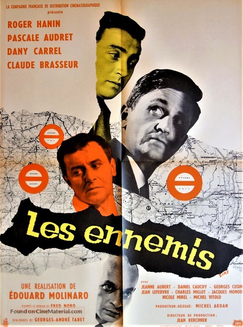 Les ennemis - French Movie Poster