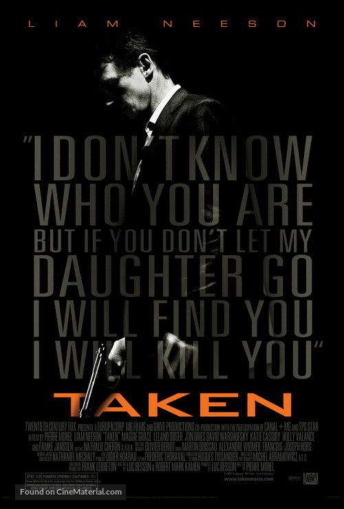 Taken - Movie Poster