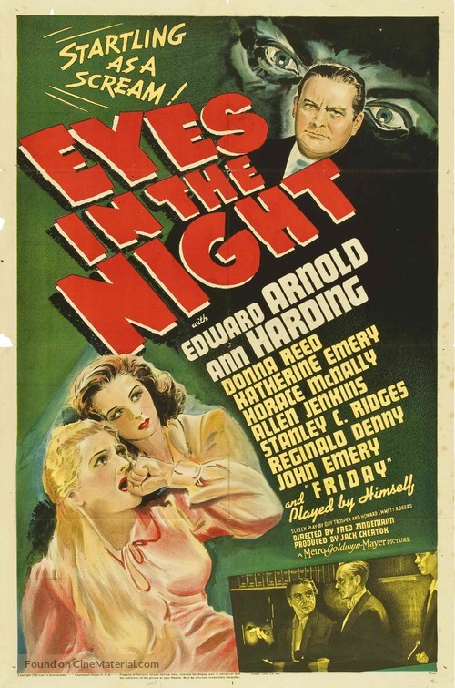 Eyes in the Night - Movie Poster