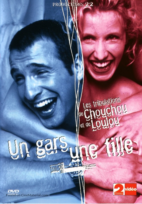 &quot;Un gars, une fille&quot; - French DVD movie cover