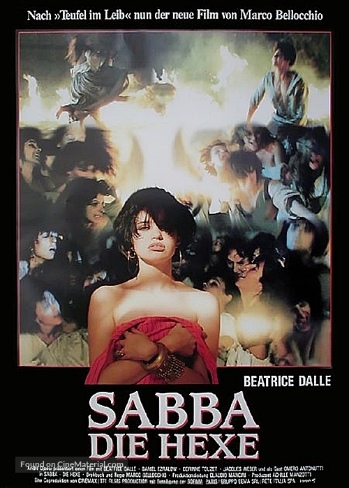 La visione del sabba - German Movie Poster