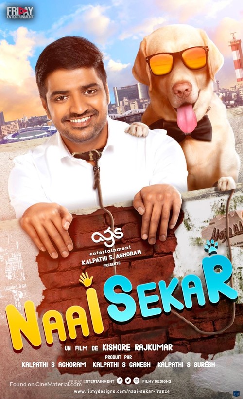 Naai Sekar - French Movie Poster