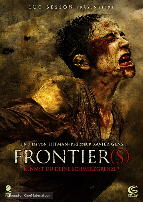 Fronti&egrave;re(s) - German DVD movie cover