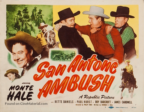 San Antone Ambush - Movie Poster