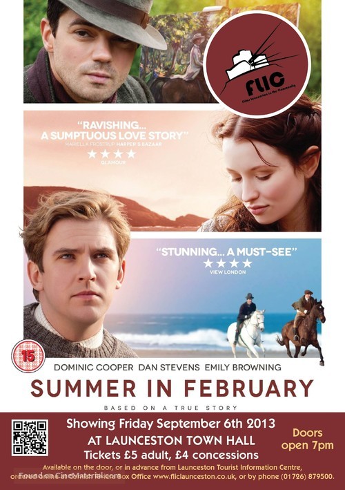 Summer in February - British Movie Poster