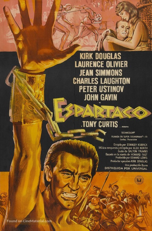 Spartacus - Argentinian Movie Poster