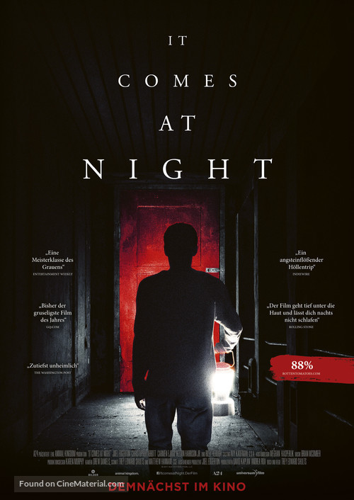 It Comes at Night - German Movie Poster