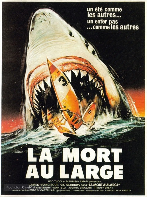 L&#039;ultimo squalo - French Movie Poster