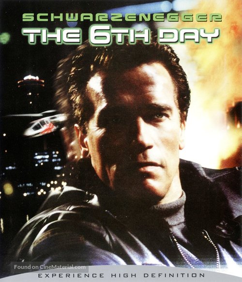 The 6th Day - Blu-Ray movie cover