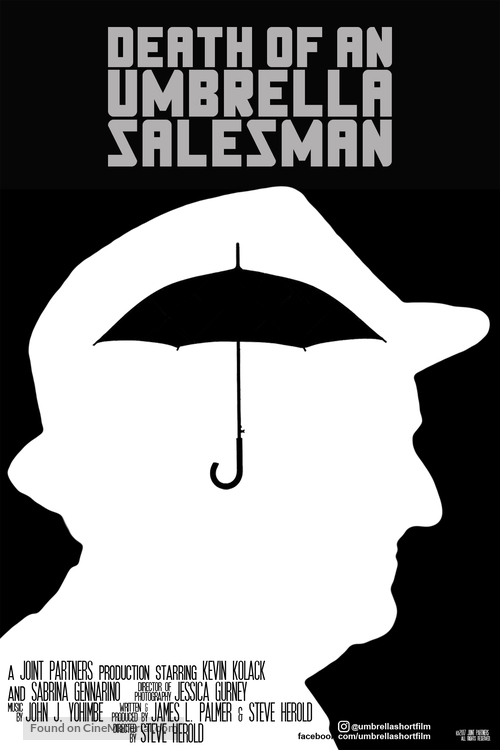 Death of an Umbrella Salesman - Movie Poster