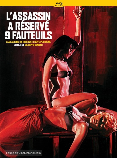 L&#039;assassino ha riservato nove poltrone - French Movie Cover