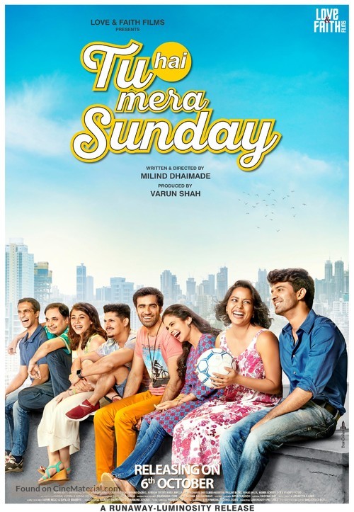 Tu Hai Mera Sunday - Indian Movie Poster