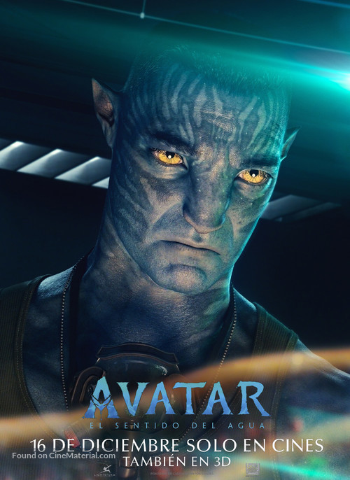 Avatar: The Way of Water - Spanish Movie Poster