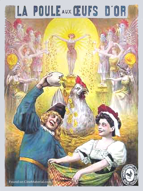 La poule aux oeufs d&#039;or - French Movie Poster