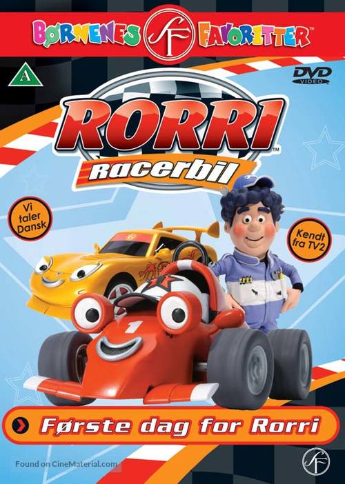 &quot;Roary the Racing Car&quot; - Danish DVD movie cover