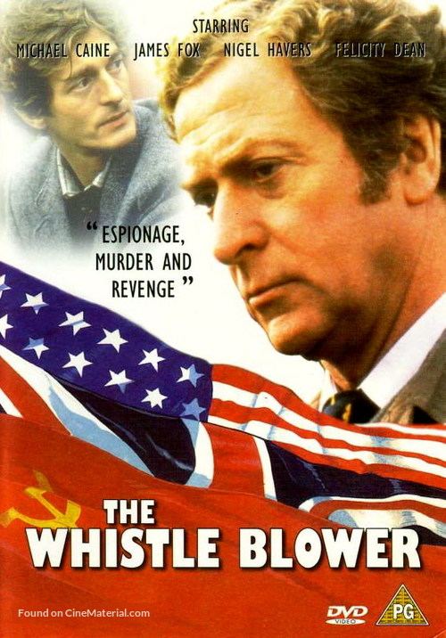 The Whistle Blower - British DVD movie cover
