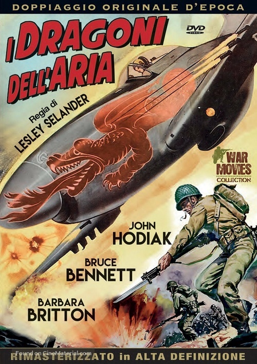 Dragonfly Squadron - Italian DVD movie cover