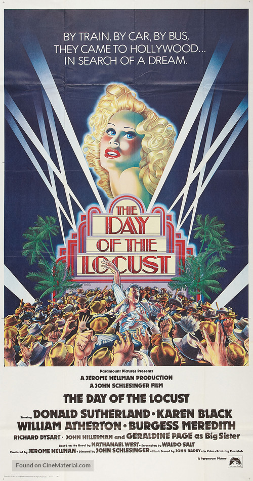 The Day of the Locust - Theatrical movie poster