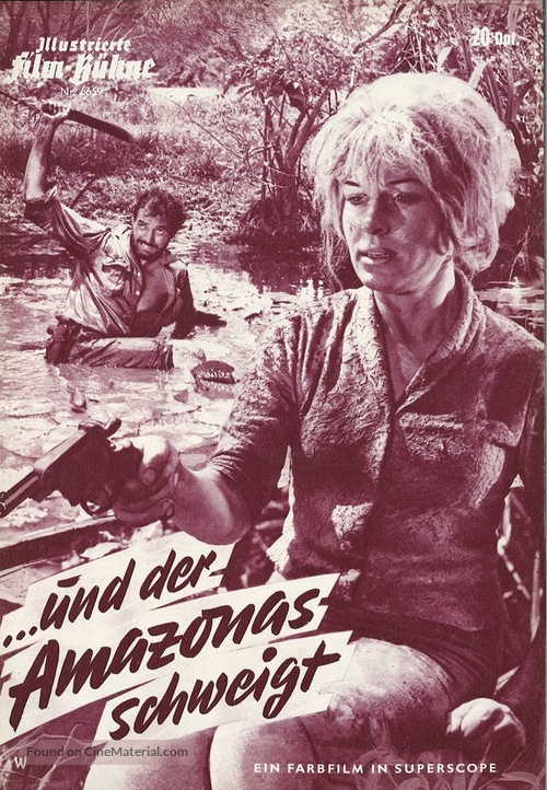 Und der Amazonas schweigt - German poster